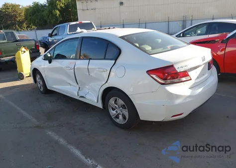 2015 Honda Civic Lx из США, поврежденный, VIN 19XFB2F59FE282691